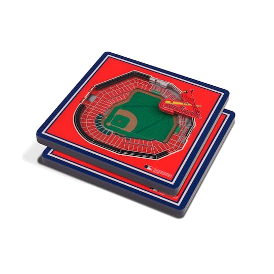MLB 3D StadiumView Coasters By Youthefan in St Louis Cardinals | 4" x 4" | Michaels®